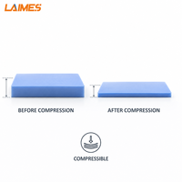 Coussin en silicone thermoconducteur souple et compressible OEM ODM pour module d'onduleur automobile