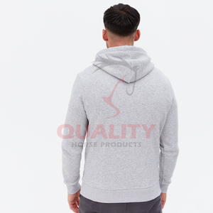 Pull à capuche décontracté pour hommes 100% coton molleton de polyester conception de logo personnalisé sweat à capuche d'hiver pulls à capuche thermiques à vendre - Product Image 4