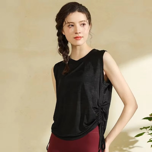 Camisetas Deportivas sin Mangas para Mujer, Estampadas, Transpirables, Ecológicas, de Secado Rápido, para Yoga, Fitness, Running, Estilo Corto - Product Image 3