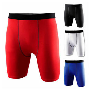 กางเกงขาสั้นผู้ชายเอวยางยืดปานกลาง ลายเรียบ ผ้าแคนวาส สำหรับออกกำลังกาย ฟิตเนส ใส่สบาย ระบายอากาศ แห้งเร็ว กันน้ำ - Product Image 1