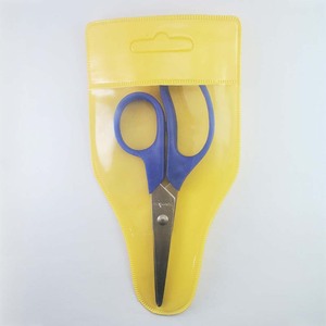 Office and Home Paper Cutting <b>Scissors</b> with Plastic Handle Stainless Steel Curved Blade with Sharp Tip for Nail Beauty Use - Product Image 6