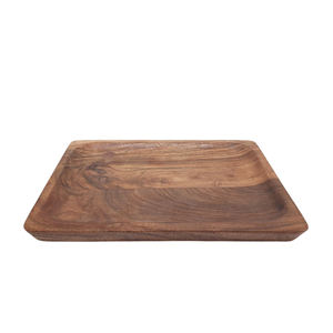 ถาดเสิร์ฟอาหารทำจากไม้ถาดเสิร์ฟอาหารสีธรรมชาติดีไซน์ยอดเยี่ยมสำหรับบ้านและโรงแรม - Product Image 1