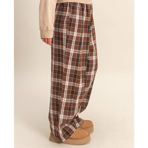 <b>Men</b> Comfort Fit New Design Cozy Nightwear <b>Trouser</b> Lightweight Cotton Blend Flannel <b>Trousers</b> for Lounging - Product Image 2