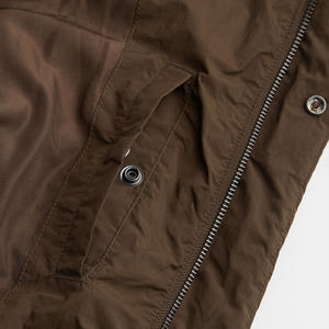 เสื้อแจ็คเก็ตบอมเบอร์ผู้ชายแฟชั่นหนาสำหรับฤดูหนาว ผ้าโพลีเอสเตอร์ ระบายอากาศ กันลม ไซส์ใหญ่ - Product Image 5