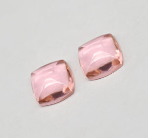 Morganita Cuadrada, Corindón Creado en Laboratorio, Piedras Preciosas Sueltas de 3mm a 20mm para Joyería, Collares, Corindón de Laboratorio, Piedras Preciosas Tipo Sugarloaf - Product Image 4