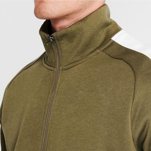 Chándal con cremallera para hombre 100% algodón polar pesado cómodo 500GSM chándal de gran tamaño con cremallera para hombre - Product Image 3