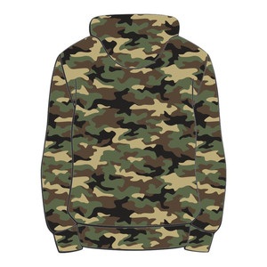 Sudadera con Capucha KAP Camo, Mezcla de Algodón Premium, Ropa de Fraternidad Griega, Diseño Personalizado Divine Nine HBCU, Ropa Casual de Vida Griega - Product Image 3