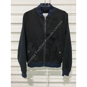 แจ็กเก็ตบอมเบอร์แฟชั่นสำหรับผู้ชายเสื้อแจ็กเก็ตและเสื้อโค้ทให้ความอบอุ่นสำหรับฤดูใบไม้ร่วงและฤดูหนาว - Product Image 5