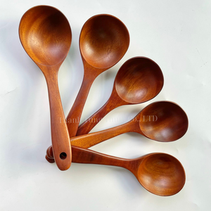 ชุดช้อนไม้สำหรับห้องครัวช้อนไม้อุปกรณ์ทำอาหารจากเวียดนาม - Product Image 5