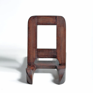 Soporte de placa de madera Organizador de soporte de placa de madera para almacenamiento de cocina Tazón de almacenamiento Precio al por mayor - Product Image 2