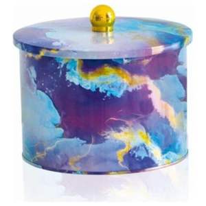 ที่จับกระป๋องโลหะ2.9L 175x130มม. เนื้อหินอ่อนสีชมพูทองที่เก็บอาหารในครัวเรือน - Product Image 1