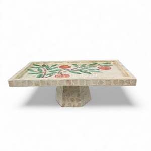 Exhibidor de Comida Hecho a Mano con Madreperla, Concha Natural para Exhibir Postres, de Fabricante Vietnamita - Product Image 2