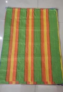 Tissu tissé en PP personnalisé, rouleau tissé, emballage de céréales, poly tissé pour la fabrication de sacs tissés de qualité supérieure - Product Image 5