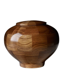 Urne en bois artisanale de qualité supérieure Boîte commémorative d'art unique fabriquée au Vietnam - Product Image 2