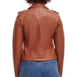 Chaqueta bomber para mujer OEM ODM 2025 chaqueta de gran tamaño para hombre chaquetas personalizadas en cuero - Product Image 4