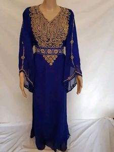 Farasha caftan de Dubaï beau caftan rouge caftan traditionnel musulman perles en pierre travail à la main caftan design marocain caftan2024 - Product Image 2