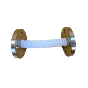 Corrugated DTF-100 Hose PTFE Joint Length Exhaust Bellows Type