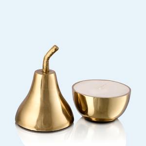 Candelabro Navideño de Aluminio Elegante Hecho a Mano y Personalizado con Forma de Frutas, Diseño Portátil para Decoraciones de Año Nuevo - Product Image 1