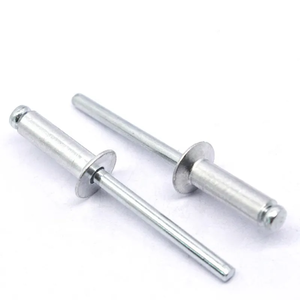 Rivets aveugles de haute qualité de différentes tailles, fabriqués en acier zingué, en aluminium et en acier inoxydable - Product Image 1