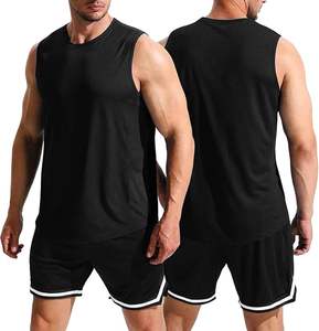 Débardeurs de sport pour hommes de haute qualité, à séchage rapide, sans manches, pour la musculation et la gym, évacuant l'humidité, collection 2025 - Product Image 3