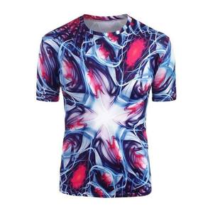 Camiseta Deportiva para Hombre, la Más Popular, 100% Algodón, Tejido de Punto, Corte Holgado, Estampada, Tallas Grandes, Secado Rápido, Transpirable, Venta al Por Mayor - Product Image 1