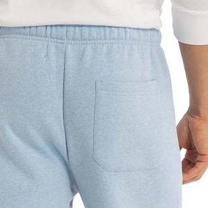 Pantalon de survêtement de couleur bleu ciel pour hommes séchage rapide coupe ample conception unie pour la course à pied pantalons de survêtement de Style de rue décontracté - Product Image 5