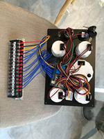 Panneau de commande de moteur personnalisé Hemu, 12V/24V DC, 5 jauges, avec jauge d'eau pour bateau et marine