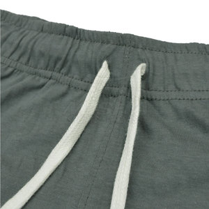Pantalones informales ligeros de cintura alta para hombre con logotipo de marca personalizado Patrón recto a precio al por mayor - Product Image 3