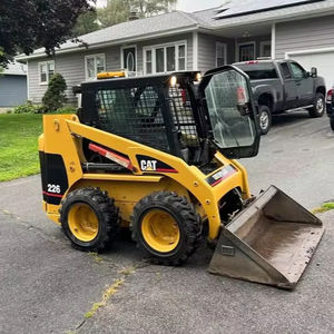 Bomba hidráulica Skid Steer Mini Loader CAT226 Rueda usada Skid Steer Loader Máquina de construcción Cargador frontal multifunción - Product Image 1