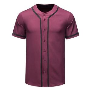 Bordado de alta calidad de secado rápido transpirable ropa activa camisa personalizada Jersey uniforme de béisbol personalizado Jersey de béisbol - Product Image 1