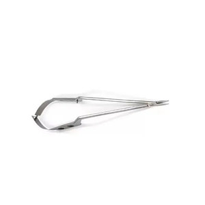 กรรไกร yasargil ขนาดเล็กที่มีใบมีดมุมและปลายโค้งกรรไกรสแตนเลสกรรไกรทางคลินิก - Product Image 4