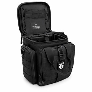 Bolsa de Transporte para Desfibrilador de Primeros Auxilios Reforzada y Resistente al Agua, Estuche para Equipo Médico de Emergencia para Traumatismos y Choques, Bolsas de Transporte para DEA - Product Image 2