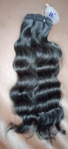 Extensiones de cabello humano indio crudo ondulado de 16 pulgadas - Product Image 4