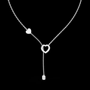 สร้อยคอเพชร mossanite 14K อเนกประสงค์สีทองกุหลาบสีเหลืองและสีขาวบวกเงินอมตะสำหรับการจัดหาจำนวนมาก - Product Image 4