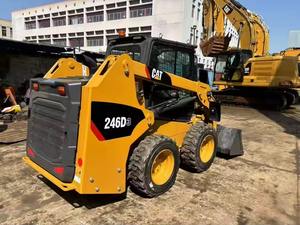 Minicargador de dirección deslizante CAT246c original usado con caja de cambios de bomba de cojinete de motor de componentes básicos - Product Image 4