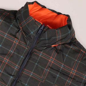 Veste d'hiver personnalisée pour hommes col montant à capuche vêtements décontractés manteaux de haute qualité veste rembourrée pour hommes - Product Image 3