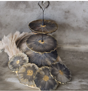 แท่นวางเค้กทำจากเรซินสำหรับใช้ในห้องครัวในบ้านพร้อมชุดเครื่องมือทำเค้กคุณภาพระดับพรีเมียม - Product Image 1