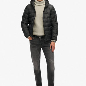 Chaqueta acolchada personalizada para hombre, venta al por mayor, chaquetas acolchadas de invierno de corte regular para hombre de buena calidad - Product Image 2