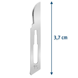 Nuevo Bisturí Quirúrgico Manual Reutilizable de Acero Inoxidable con Hojas, Instrumentos de Grado Hospitalario, Llegada en 2026 - Product Image 6