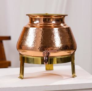 Distributeur d'eau en cuivre de haute qualité pour la maison hôtel et restaurant avantages pour la santé en cuivre Design moderne fête verres - Product Image 3