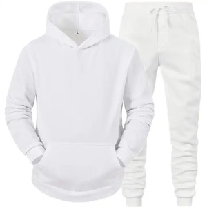 Sudaderas con capucha de invierno bordadas de algodón 100% gruesas personalizadas Unisex, sudadera con estampado en relieve de retazos para hombre, Sudadera con capucha de lana al por mayor - Product Image 4