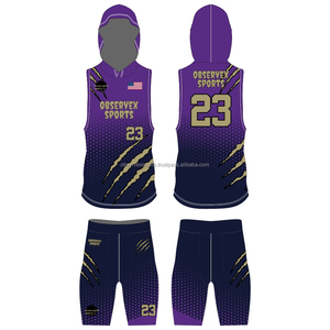 ชุดยูนิฟอร์มฟุตบอลแบบ 7 คน ขายส่ง ชุดยูนิฟอร์มฟุตบอลแบบธงชาติสั่งทำพิเศษ |   เสื้อฮู้ดแบบรัดรูป 7on7 7v7 - Product Image 3