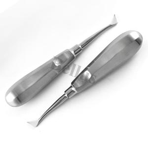 Élévateurs dentaires en acier inoxydable allemand Instruments d'extraction de racines à pointe concave Droit Gauche Droite Manuel Certifié CE Set - Product Image 1