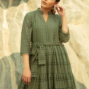 2023 Venta caliente al por mayor vestido de estilo occidental de las mujeres hechas a medida al por mayor nuevos vestidos de estilo occidental - Product Image 5