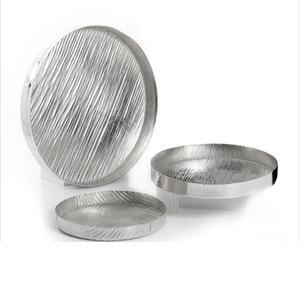 Lot de 3 décorations d'hôtels pour la maison, mariages et autres fêtes, plateau de restauration, table de dîner, plateau de service - Product Image 1