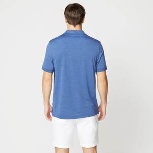 Camisa de Hombre 2025, Nuevo Estilo, Personalizada, de Spandex/Poliéster, con Patrón Liso, Antiarrugas, Manga Corta, Tejido de Punto, a la Moda - Product Image 4