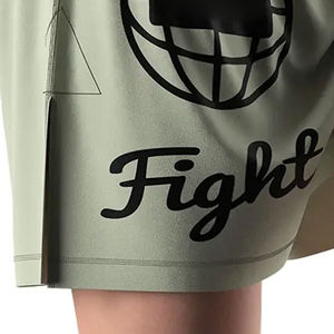 El mejor Material de seda pantalones cortos de boxeo de alta calidad precio de fábrica pantalones cortos de boxeo para la venta de logotipo personalizado de fábrica al por mayor deporte de los hombres - Product Image 6