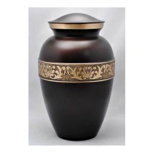 Nuevo aspecto con precio razonable Artesanías Urna negra mate Suministros funerarios Fabricante al por mayor de La India con calidad superior - Product Image 1