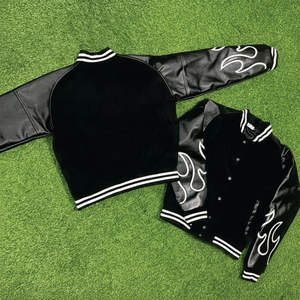 Chaquetas de Béisbol Personalizadas con Logotipo para Hombre, Abrigos Cálidos de Invierno, Ropa Masculina 2025, Chaqueta Universitaria de Béisbol para Hombre - Product Image 3