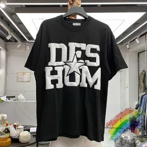 เสื้อยืดพิมพ์ลายรูปดาวห้าแฉกสำหรับผู้ชายเสื้อยืดพิมพ์ลายสำหรับผู้ชายผู้หญิง - Product Image 1